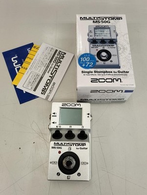 ZOOM MS-50G MultiStomp Guitar Effects Pedal 55 Effects Amp Models Tuner (JAPAN)