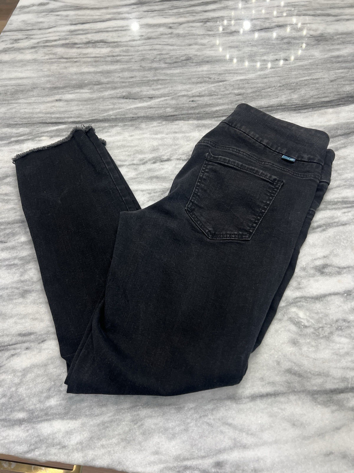 Jag Jeans Women's black Peri Pull-on Straight Leg Jeans size 10