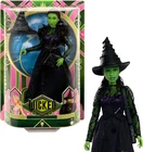 Mattel Wicked, Elphaba Fashion Doll & Accessories with Green Skin, Braided Black