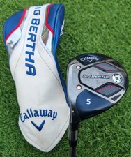 LEFT HANDED Callaway Big Bertha B21 18° 5 Wood RCH 75 Stiff Flex Graphite Shaft