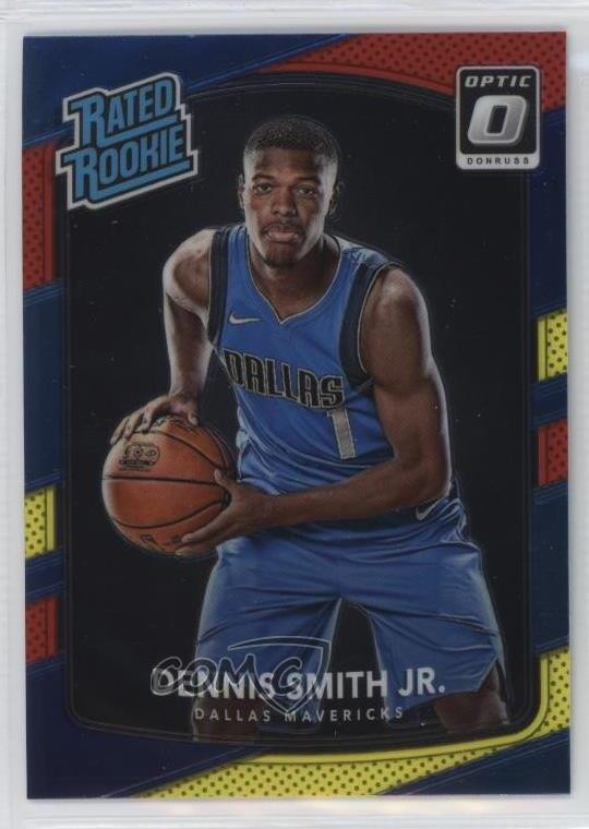2017 Panini Donruss Optic Rated Rookie Mega Box Red & Yellow Dennis Smith Jr z6b