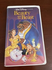 Beauty and the Beast VHS Tape, 1992 