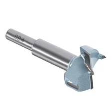 Forstner Drill Bit - [38mm] Carbide Wood Auger Opener Boring Bit, Light Blue