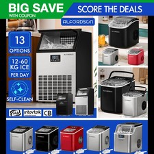 ALFORDSON Ice Maker Portable Machine Commercial Bar Countertop Self Cleaning