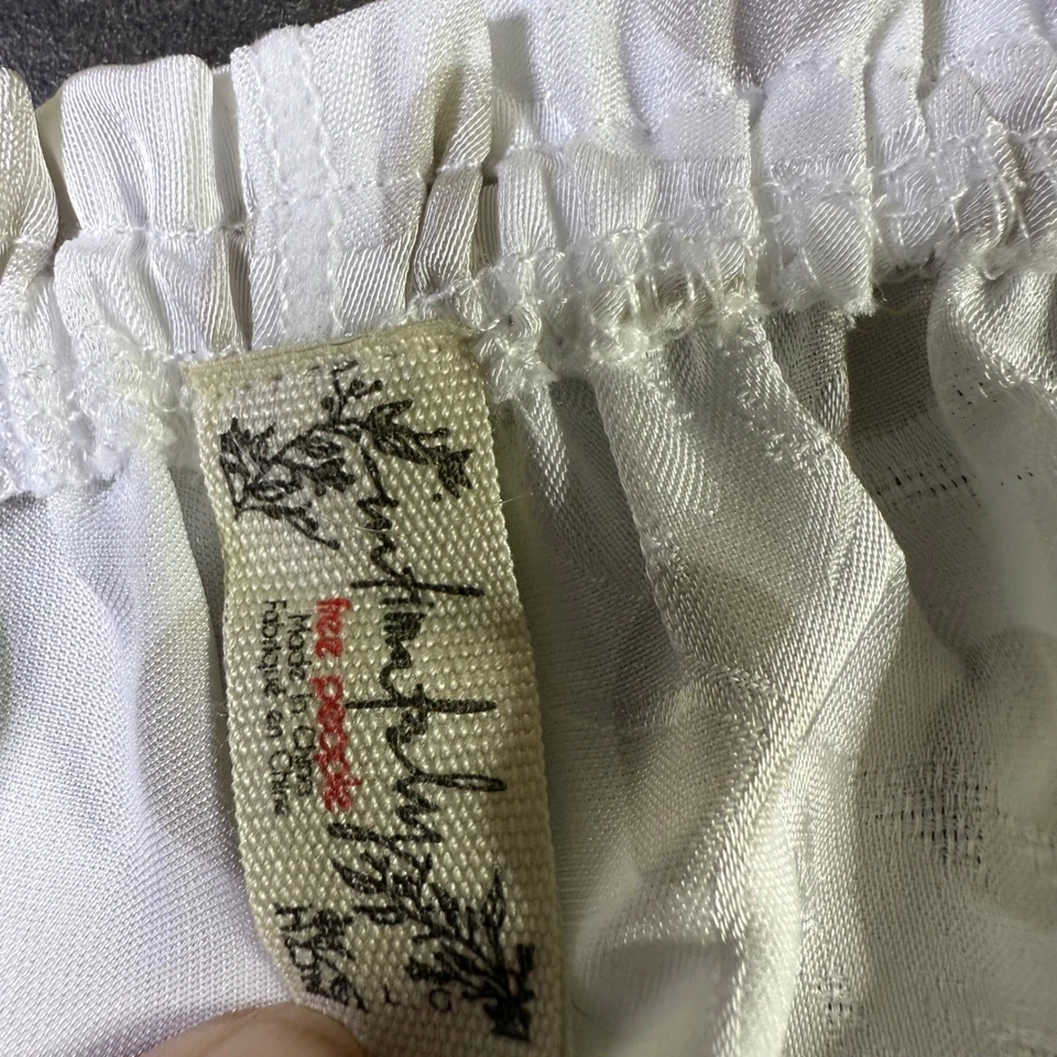 Pijama Free People Lunares Seda Botón Frontal Dormir Pantalones Cortos Salón XL Foto 3 de 3