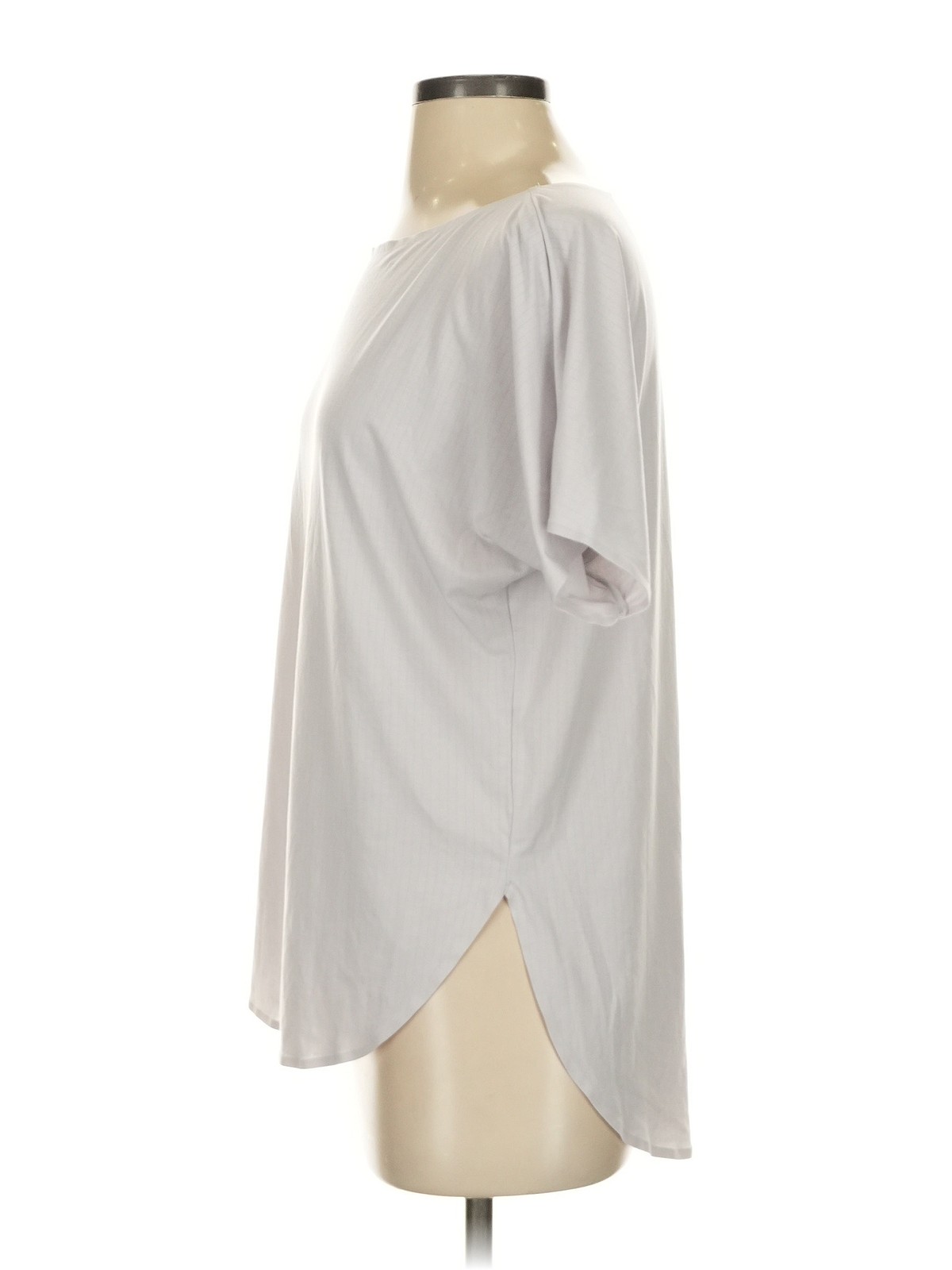 Uniqlo Women Silver Active T-Shirt XS thumbnail 4