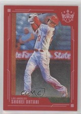 2022 Panini Diamond Kings Short Print Red Frame Shohei Ohtani #126 08nc
