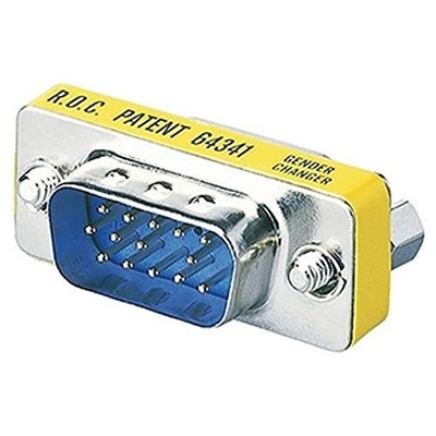 ELECOM (Modell 1996) ELECOM Mini Adapter D-Sub 15-poliger Mini Stecker - D-Su...