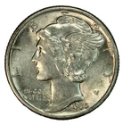 1935 10C Mercury Dime- Choice bu- SMH 1572