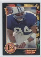 1991 Wild Card Draft Chuck Smith Chris Smith #124 0s5