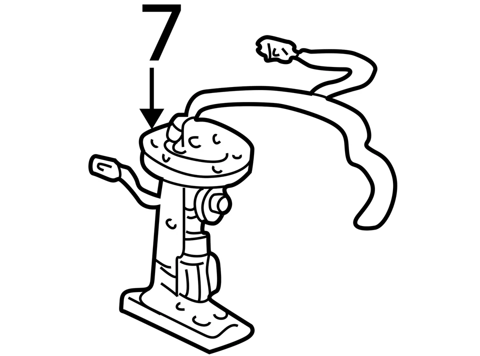 Fuel Pump Assembly Sport Trac Fits 04-05 EXPLORER 1986467 Foto 4 de 4