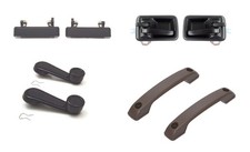 8 Pcs Exterior Inside Door Window Pull Handles For 1980-1993 Suzuki Samurai 8 Pcs Exterior Inside Door Window Pull Handles For 1980-1993 Suzuki Samurai