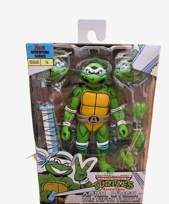 Teenage Mutant Ninja Turtles April As The 5th Turtle 17cm Archie Comics Neca