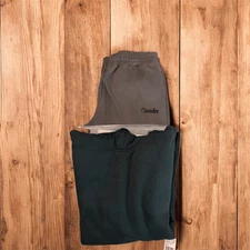 New Comfrt Hoodie & Joggers Set Pine Green /Wolf Grey NWT szM Cozy Gift comfort
