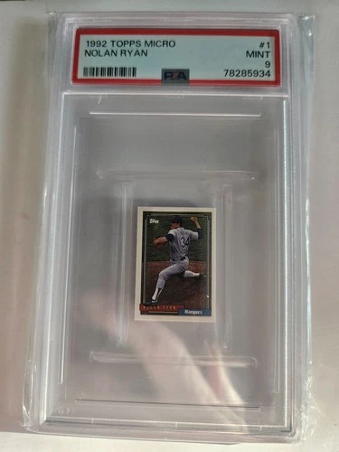 1992 Topps Micro Nolan Ryan #1 PSA 9