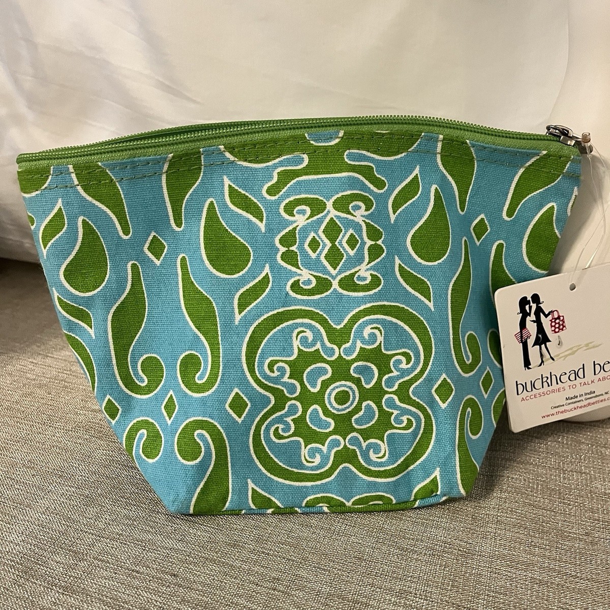 NWT Buckhead Betties Camden Ct Zipper Bag Pouch | eBay
