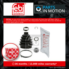 Image of CV Joint Boot 17540 Febi C.V. Driveshaft Gaiter 1J0498203 1K0498203B Quality New