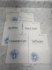 HP Pavilion User Guides Lot 6 QuickStart Zip Drive Software Customer Care Syncro