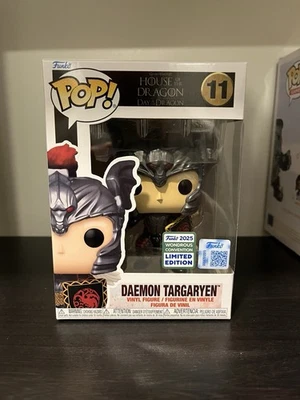 Funko Pop Daemon Targaryen 11 House of the Dragon Game of Thrones NM/M w Protect