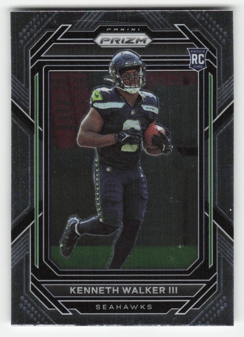 Kenneth Walker III 2022 Panini Prizm RC #318