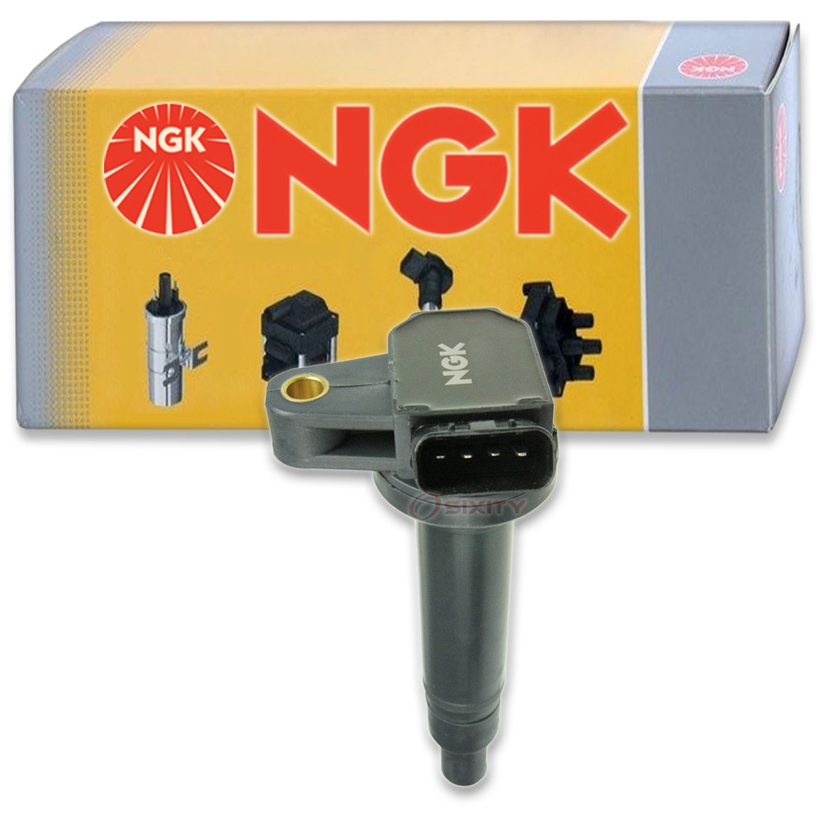 NGK 48991 U5065 Ignition Coil for UF230T UF230 UF-230 IC573 IC336 GN10311 kn