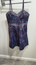 Free People purple floral dress size 6