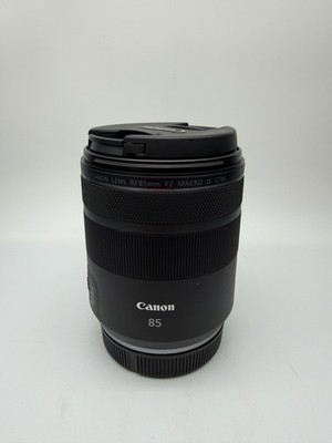 Canon RF 85mm f/2 Macro IS STM Lens Mint Condition
