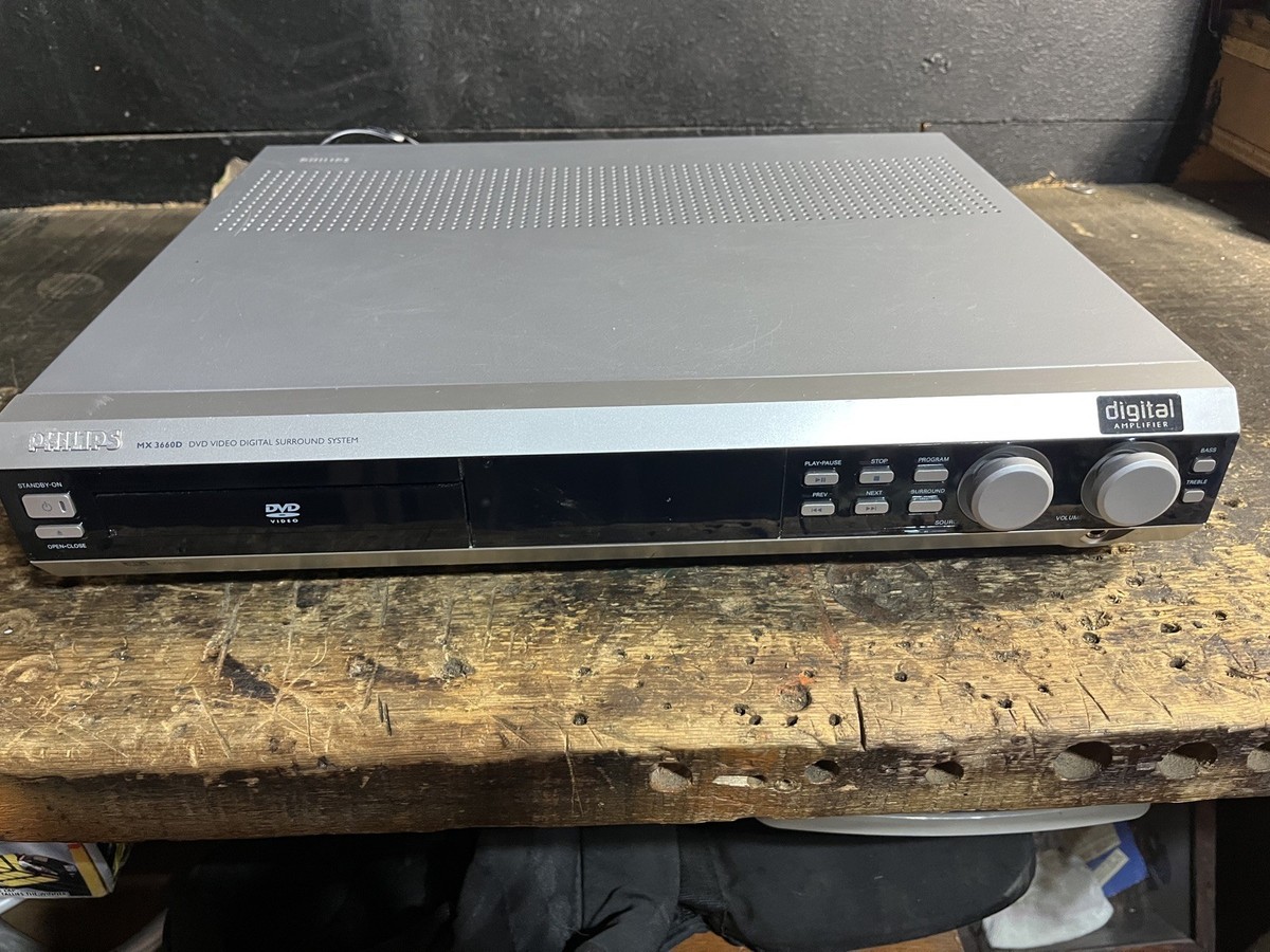 PHILIPS MX 3660D/37 DVD Video Surround Sound Home Theater