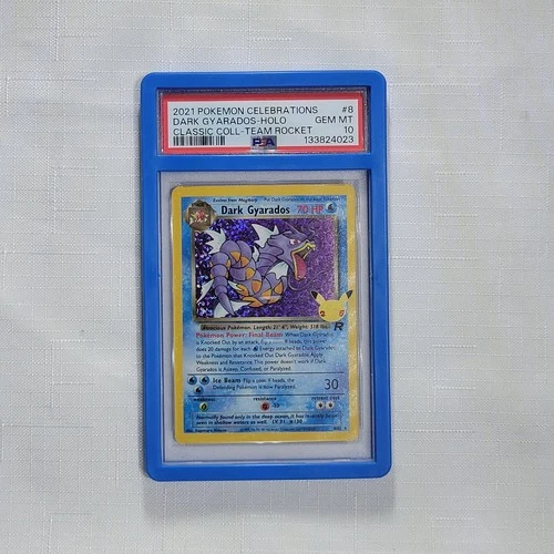 🔥 Pokemon TCG 🔥 Dark Gyarados #8 🔥 Celebrations Classic Collection PSA 10 🔥
