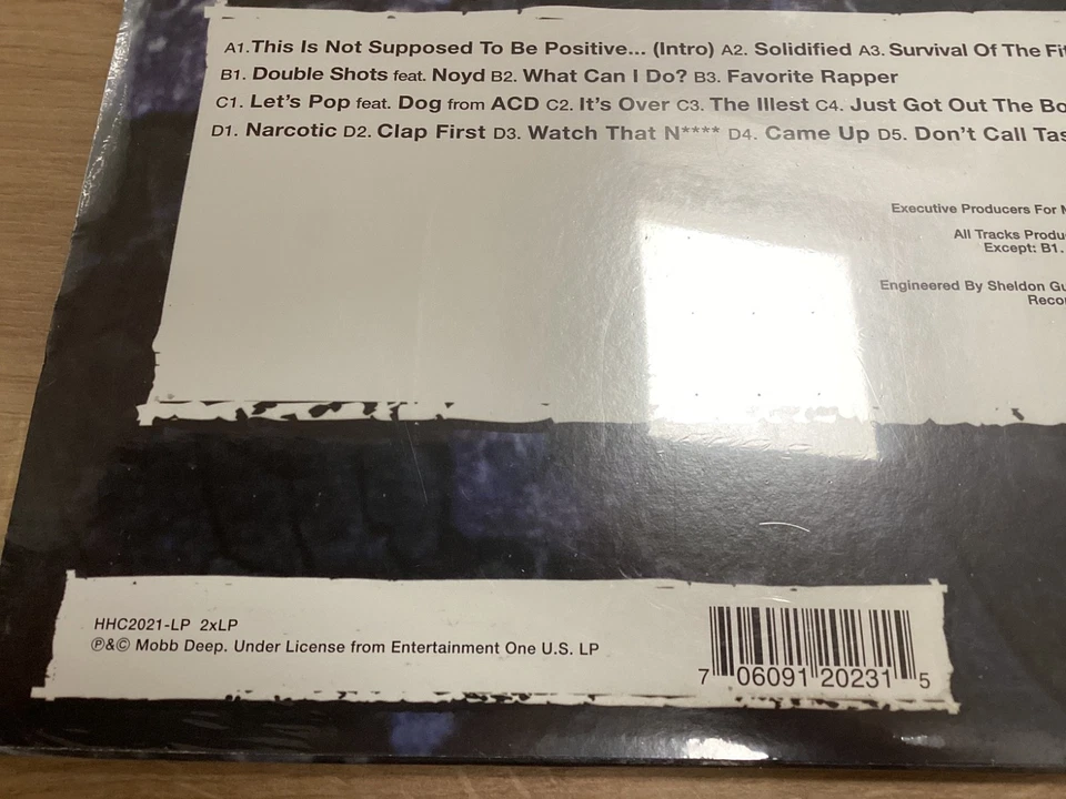 The Infamous... Mobb Deep - Free Agent Clear Smokey Vinyl - Image 4 of 4