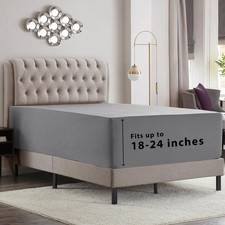 Luxury Twin XL Fitted Sheet Extra Deep Pocket Soft Microfiber 39x80 110 GSM