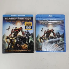 Transformers Rise of the Beasts Blu-ray Digital Code 2023 New Sealed 