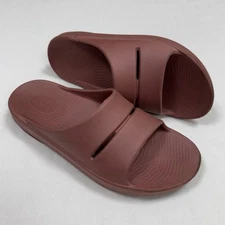 Oofos Ooaah Recovery Slide Sandal Spiced Chai Men’s 9 Women’s 11 Comfort Cushion