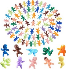 SHAOQINLIN Mini Plastic Babies, 100 Pcs Baby 1 Inch Small King 100pcs