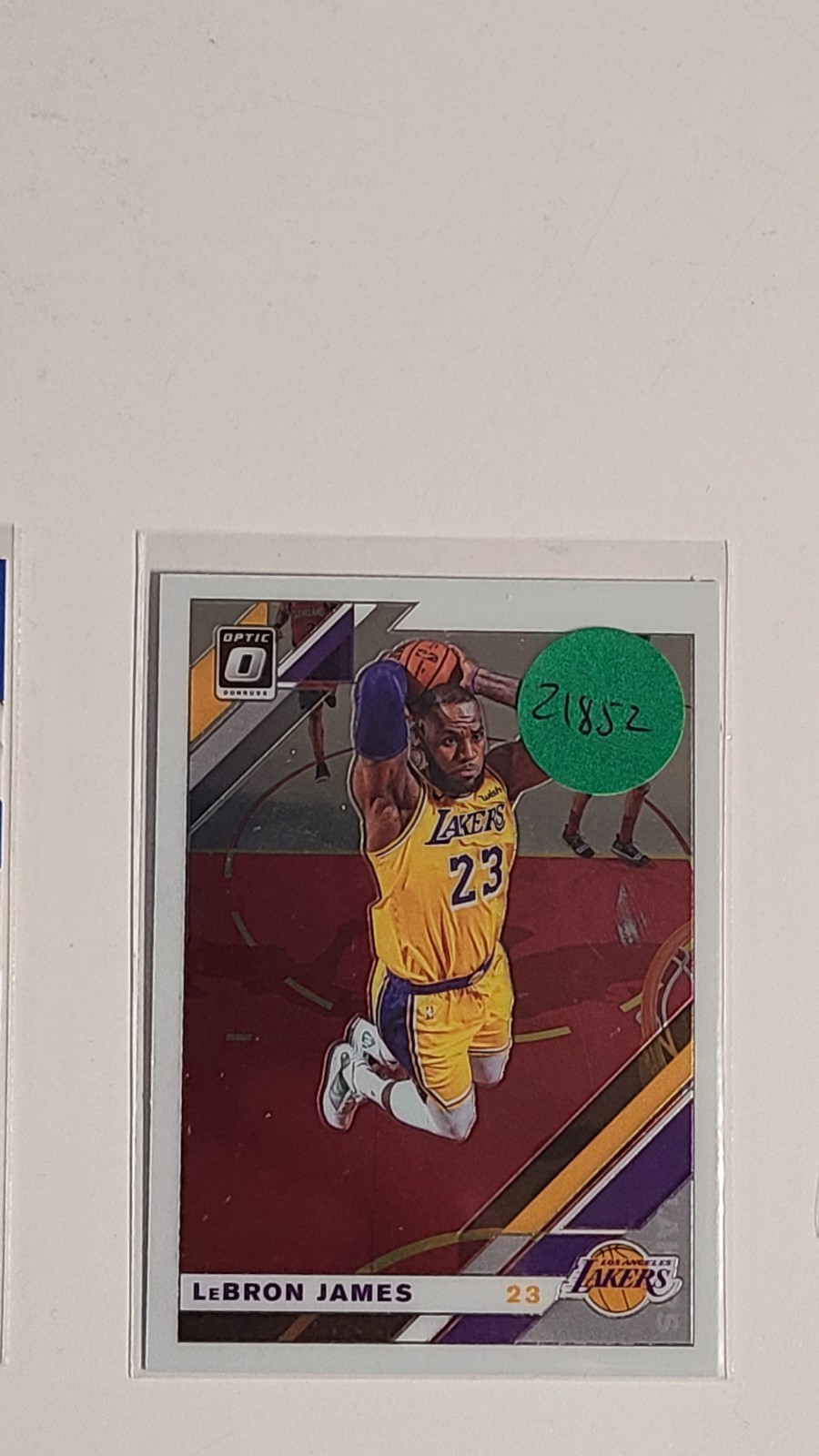 2019-20 Donruss Optic LeBron James Los Angeles Lakers #60