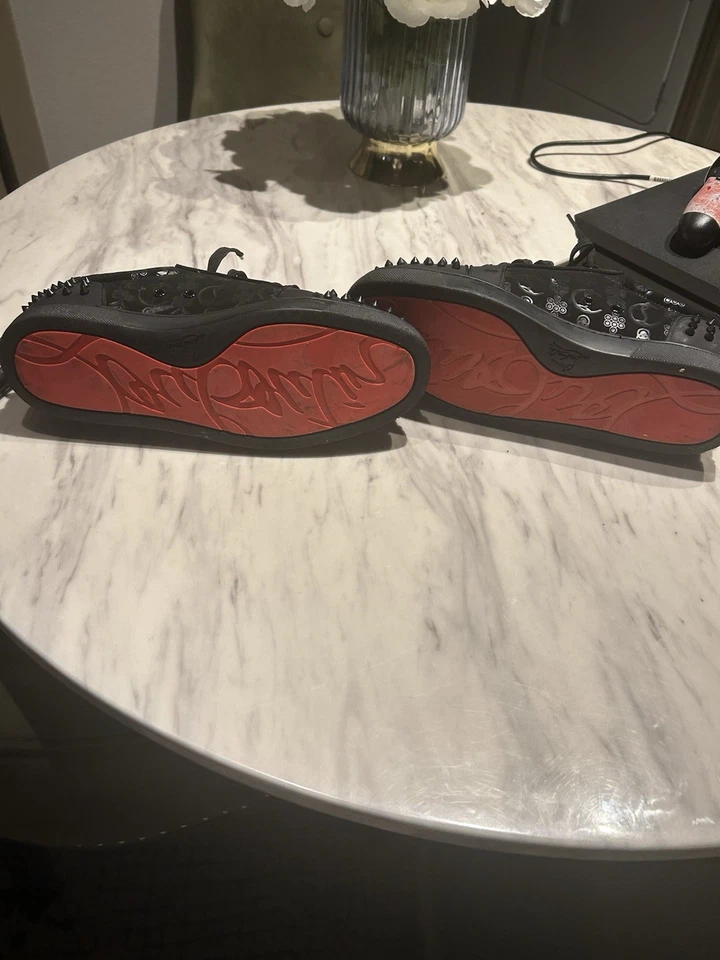 Louis Junior Spikes. Christian Louboutin Mens Size 44. (Red Bottoms :  - Image 3 of 3