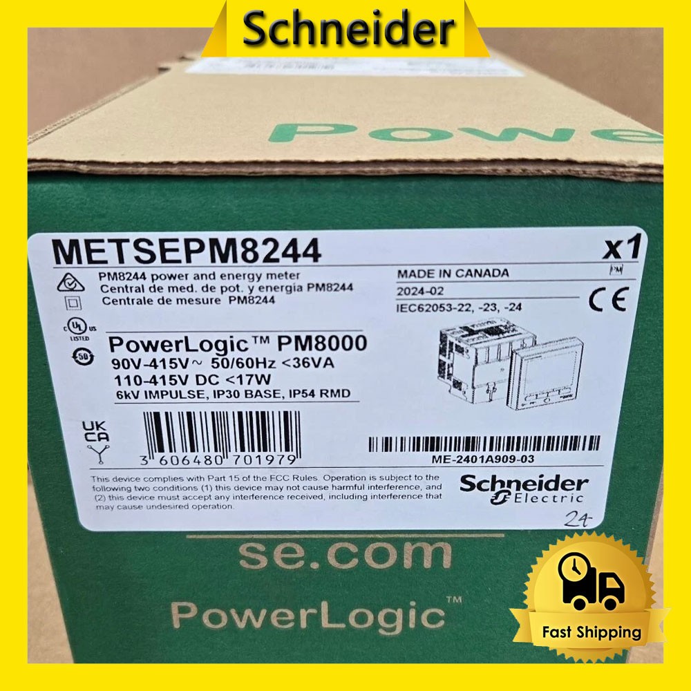1PC Schneider METSEPM8244 Electric PowerLogic PM8000 Power Meter For VIP!
