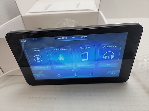 Portable Wireless Apple CarPlay Android Auto Car Stereo with Box - Picture 6 of 7