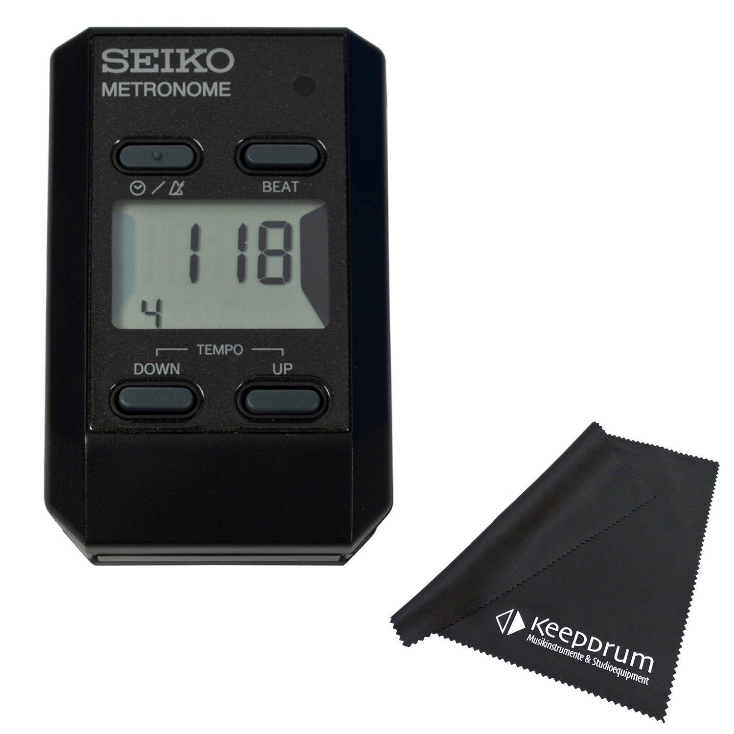 Микрофасертух Seiko DM-51 Metronom Clip-on mit keepdrum 5890₽
