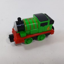 THOMAS THE TRAIN PERCY 2013 GULLANE TAKE ALONG DIE-CAST MAGNET WOOD TRACK