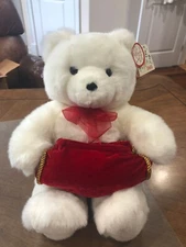 GUND Zales Make a Wish 14" Holiday TEDDY Bear with Gift Tag Excellent Condition!