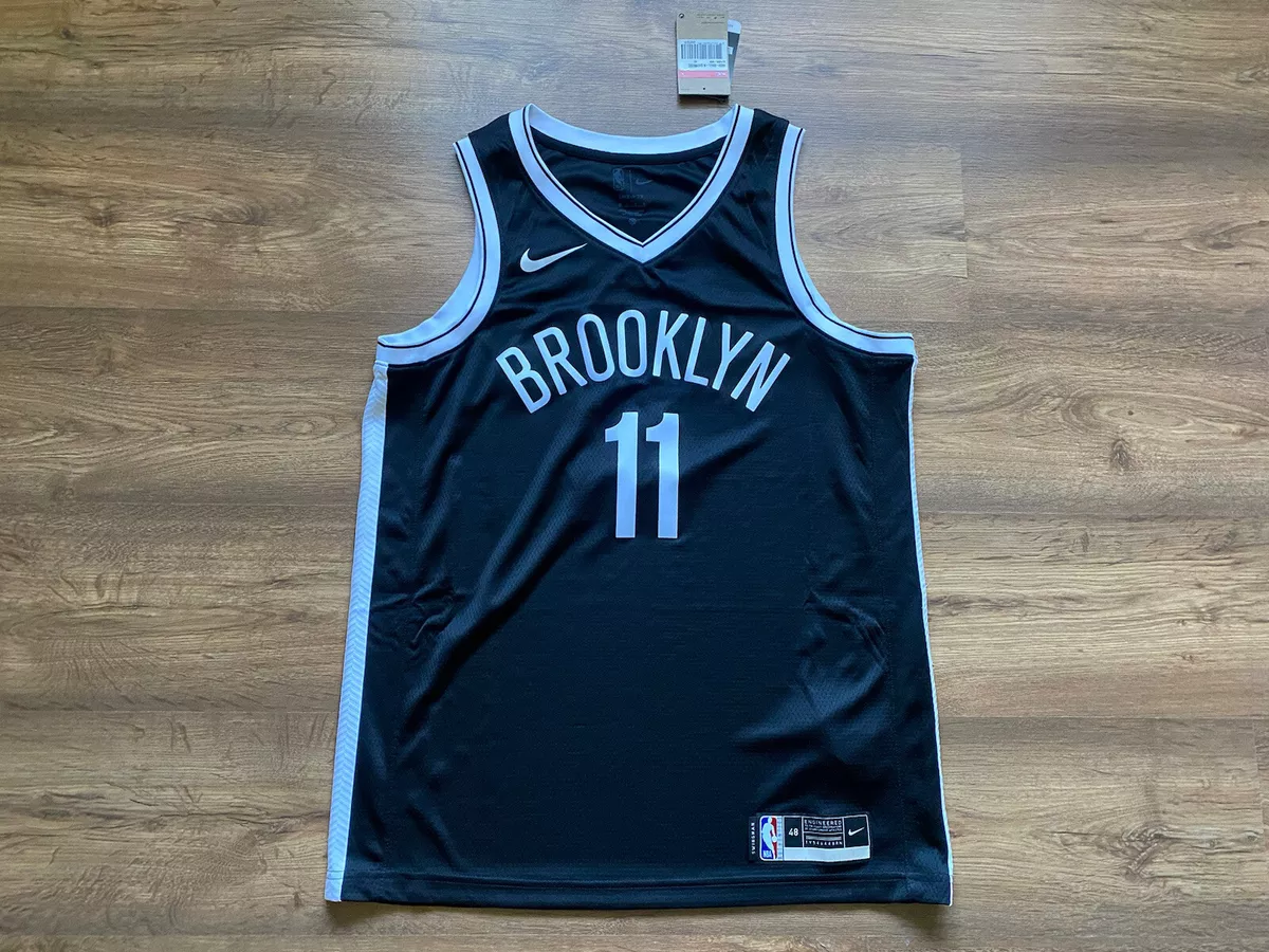 NBA BROOKLYN NETS BASKETBALL SHIRT JERSEY Nike #11 Kyrie Irving *BNIB*