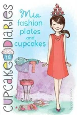 Mia Fashion Plates and Cupcakes (Cupcake Diaries) - Paperback - GOOD