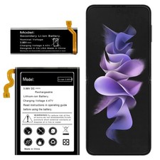 Durable 2920mAh Main 1220mAh Sub Battery for Samsung Galaxy Z Flip 3 5G SM-F711U