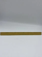 Dietzgen Wooden 3-Sided Triangular 12” Ruler Scale Drafting Vintage 31626 USA