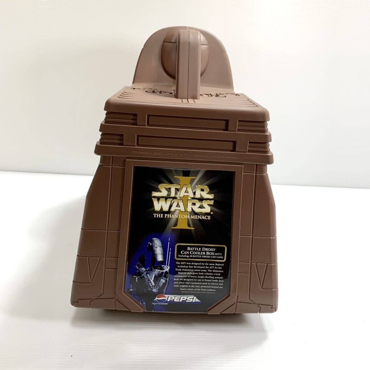 Star Wars Pepsi MTT Cooler box Phantom Menace Limited USED Star Wars Pepsi MTT Cooler box Phantom Menace Limited USED