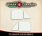 <!--F#f_0-->Side Set Windows (4 x pieces) Holden FX FJ Ute / Panel Van | New Glass | Grey<!--F/-->