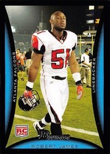 2008 Bowman #148 Robert James RC Atlanta Falcons