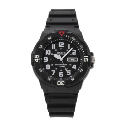 CASIO QUARTZ  MRW-200H-1B MRW-200 Series MRW-200 MRW Quartz Analog Black Black