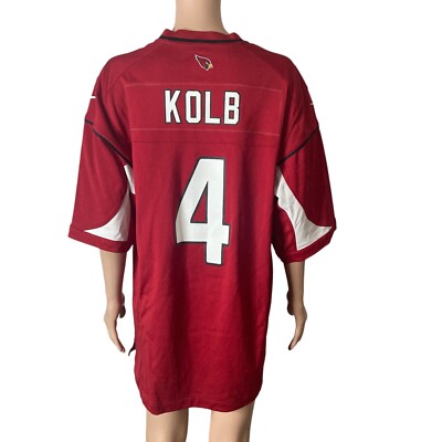 Arizona Cardinals NIKE on field #4 Jersey Mens Large Kevin Kolb